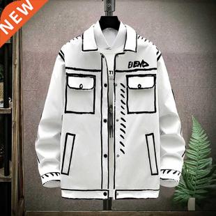 Casual Jacket Lapel New coa Short Autumn Fashion 2022 Korean