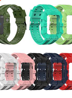 For IWatch 3/4/5/6/SE Strap One-piece TPU Wristband New Spor