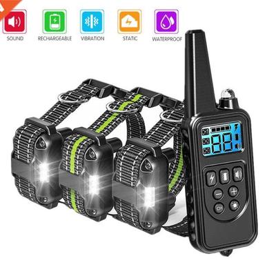800m Dog Training Collar Remote Electronic Shock Training Co