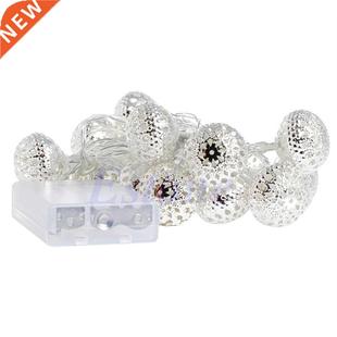 Fairy Decor LED Xmas Lamp Light String Ball Gold Moroccan