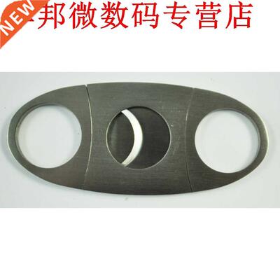 Zilver Dubbele Twin Blade Pocket Cigar Cutter Schaar
