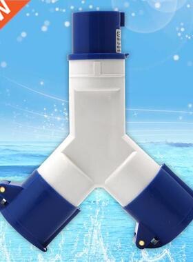 16 AMP 16A 3-Way Connector Splitter Plug Socket 3 Pin Waterp