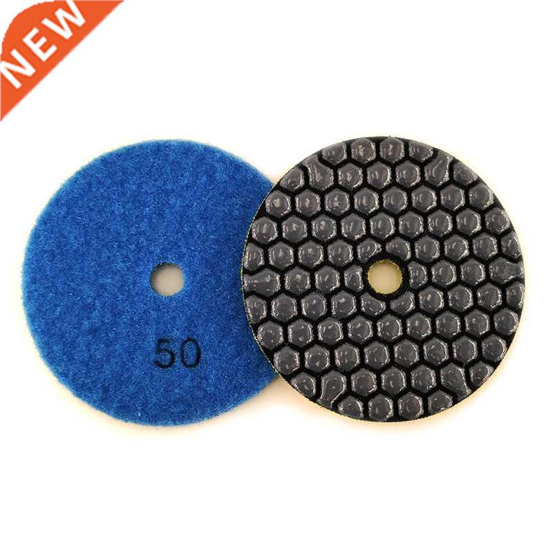 7 Pcs 100mm Dry Polishing Pad 4 Inch Sharp Type Diamond Pol