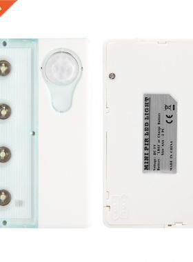 4 LED PIR Motion Sensor Infrared Induction Safety LED Corr