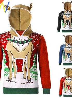 Men Christmas costume Sweater Hoodie Sweaters Ugly hoodies