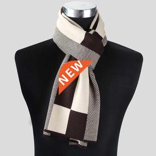 Winter Scarves Neckercheif Casual Warm Cool Scarf 2022 Men