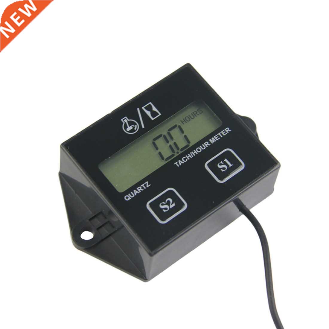 Tech Hour Meter Engine Tachometer Gauge Inductive For Motorc