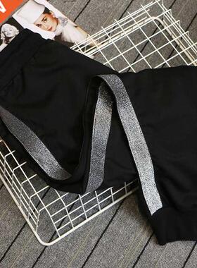 Motion pants women new spring autumn 2022 Korean Splicing lo