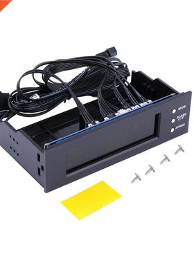 5.25 inch PC Fan Speed Controller Temperature Display LCD Fr
