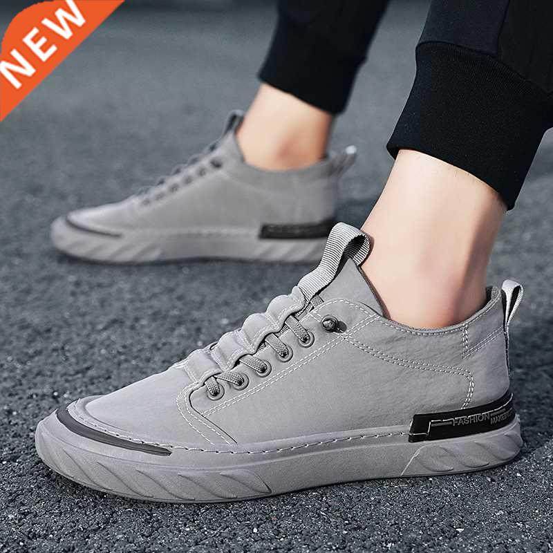 2021 new canvas shoes breathable men sneakers casual slip-on