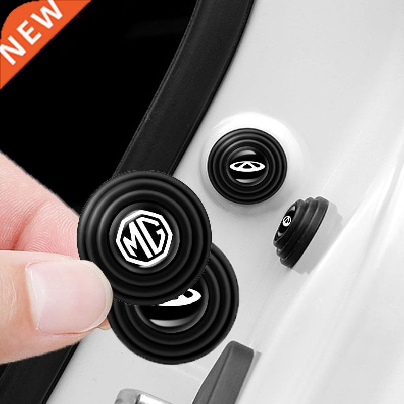 4pcs New Car Door Shock Stickers Absorber Soundproof Buffer