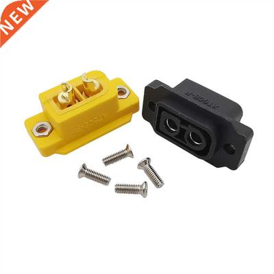 2Pcs XT60E-F XT60E Female Connector Brass Gold/Nickel-Plated