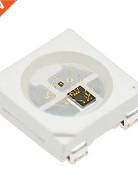 100PCS WS2812B RGB LED Chip 5050SMD White PCB WS2812 Individ