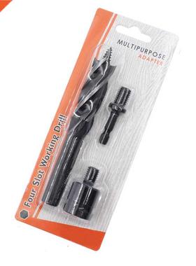 3PCS/Lots 16-25MM High Carbon Steel Twist Drill Bit Four-slo