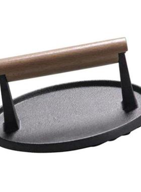 Cast ron Grll Press Grll Weght Bacon Press Ktchen Meat