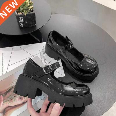 Women Shoes 2022 New Girl Lolita Shoes JK Uniform Shoes PU L