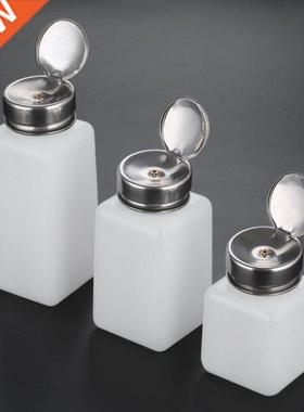 120/180/250ML Empty Pump Liquid Alcohol Press Nail Polish Re