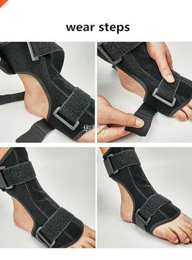 Adjustable Foot Drooping Orthosis Brace Adult Ankle Joint Fi