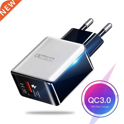 A Quick Charge .0 USB Charger EU Wall Mobile Phone Charger