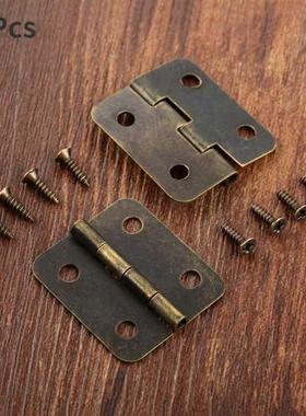 20Pcs Antque Cabnet Hnges Furnture Fttngs + Screw Draw