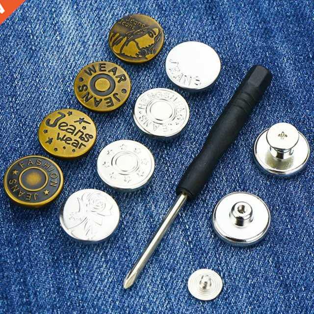 Perfect Fit Button for Any Jeans Trousers Increase Reduce Wa