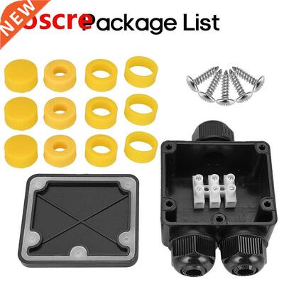 Power Cord Conector Waterproof Outdoor External Electrical J