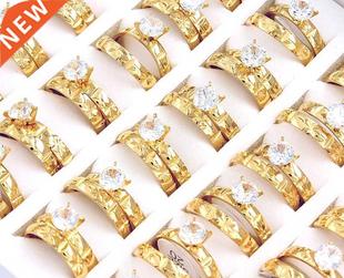 12Set=24Pcs Crystal Wholesale Steel Job Stainless Bulk