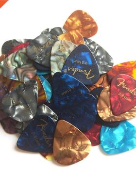 50&100 Pcs New Acoustic Picks Plectrum Celluloid Electri