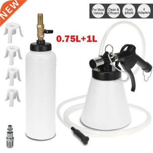 Pneumatic Pump Kit Portable Bleeder Car Fluid 1.75L Brake