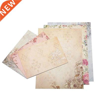 40 Sheet Vintage Stationery Sets with Envelopes for Writing