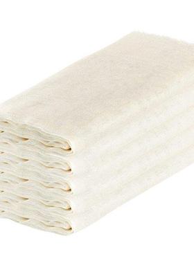 Muslin Cloths For Cooking, Pack Of 5 (50X50CM), Unbleached,
