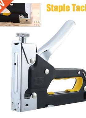 1 set Fast Nailed Furniture Staple Tacker 3-way Hand Nail St