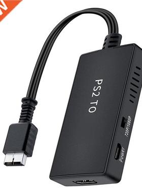 Adapter PS2 To HDMI-compatible Portable Provide Advanced Sig