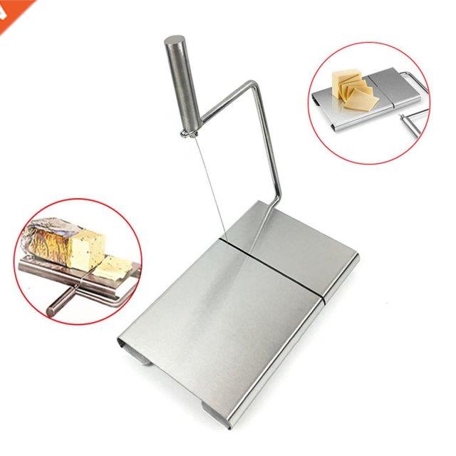 Cheese Slicer, Stainless Steel Cheese Cutters with Accurate