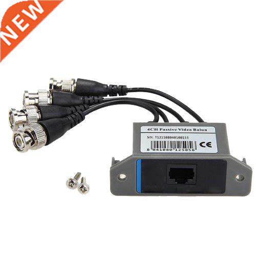 4-Channel Video Balun BNC UTP 5 Transmitter for CCTV/ Sur