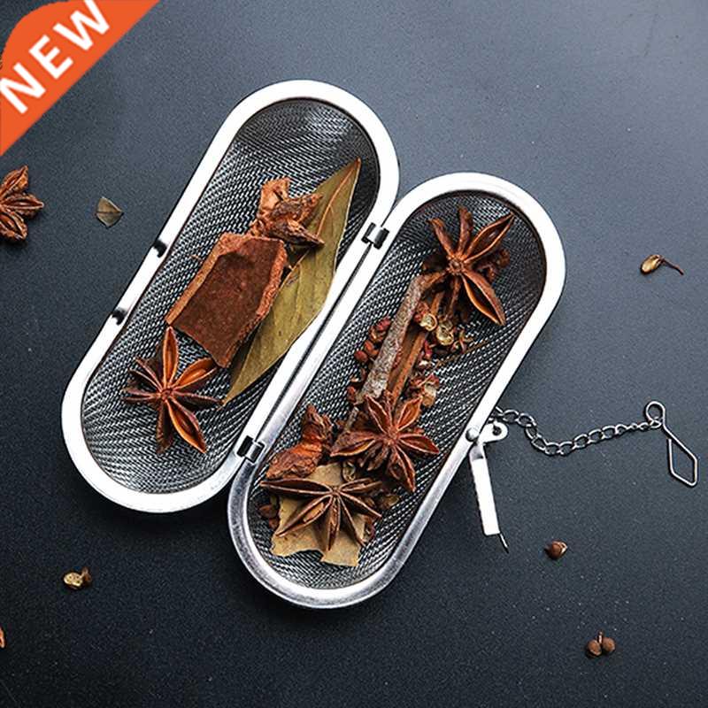 Stainless Steel Cooking Spices Infuser Fine Mesh Loose Tea H