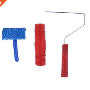 Texture Wood Pattern Roller Knu Durable Granng Rubber