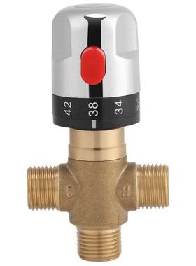 Thermostatic Mixing Valve Solid Brass G1/2 For Shower System