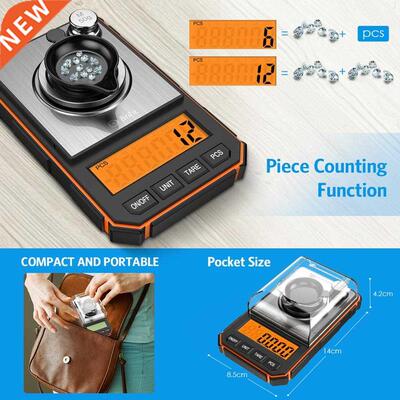 0.001g Electronic Digital Scale Portable Mini Scale Precisio