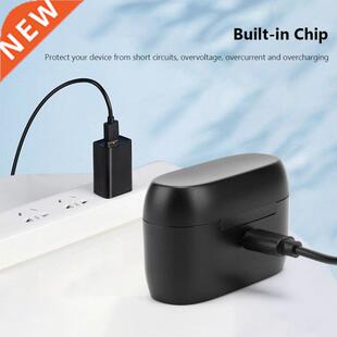 Black Replacement Wireless Charging Box for Jabra Elite 85t