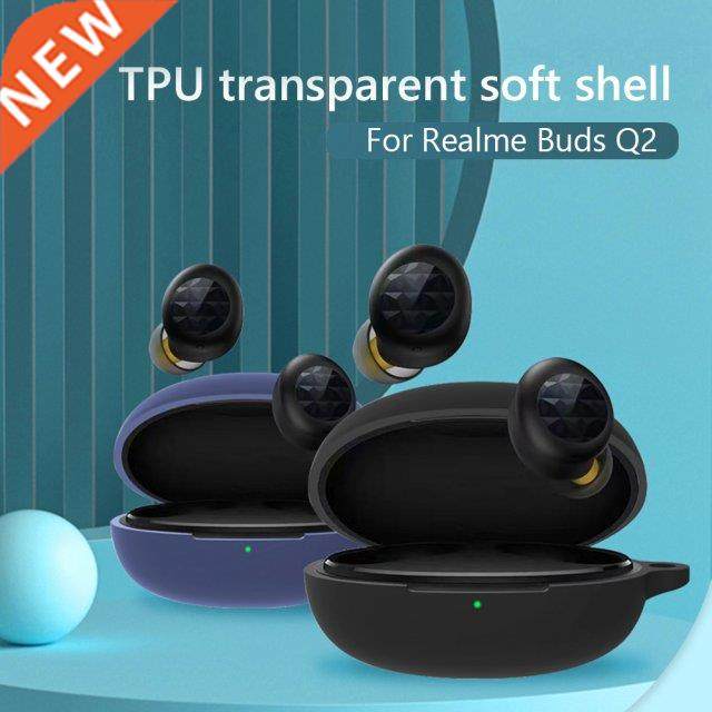 Silicone Case For Realme Buds Q2 Case Cover Wireless Headpho