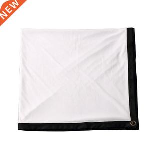 Inch 100 Polyester Folding Simple Projection Portable Screen