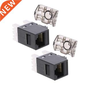 2Pcs UTP CAT6 Network Module RJ45 Connector Cable Adapter Ke