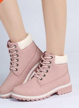 Ankle Boots For Women 2021 New Brand Snow Boots Fashion Warm