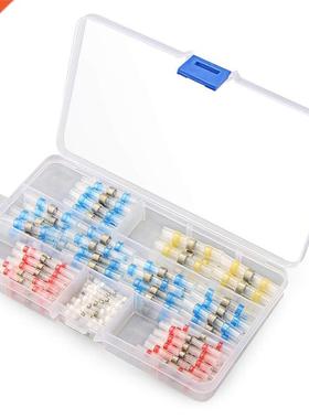 150PCS Solder Seal Wire Connectors Heat Shrink Butt Connecto