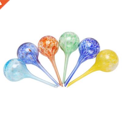 6Pcs Glass Watering Globes, Automatic Drippers Waterers Drip