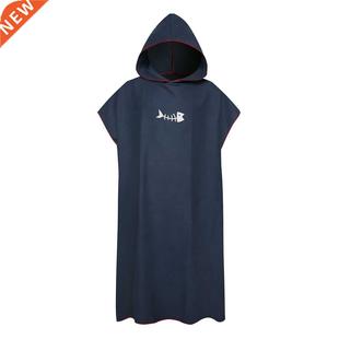 Towel Quick Dry Surf Robe Changing Hooded Microfiber Poncho