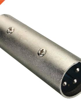3 pin XLR Plug Coupler Male Gender Changer Microphone DJ Ada
