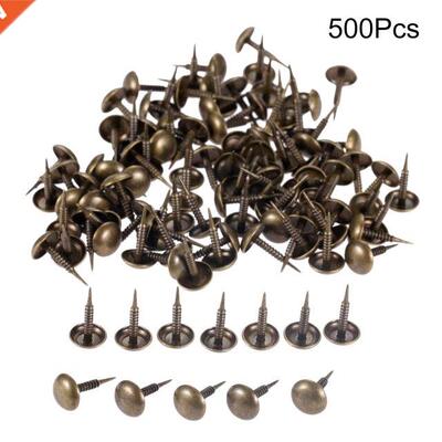 500 Pcs Antique Upholstery Nail Furniture Fittings Jewelry W