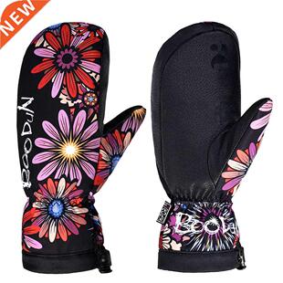 Professional Snowboarding Ski Gloves Waterproof Women Men Wi